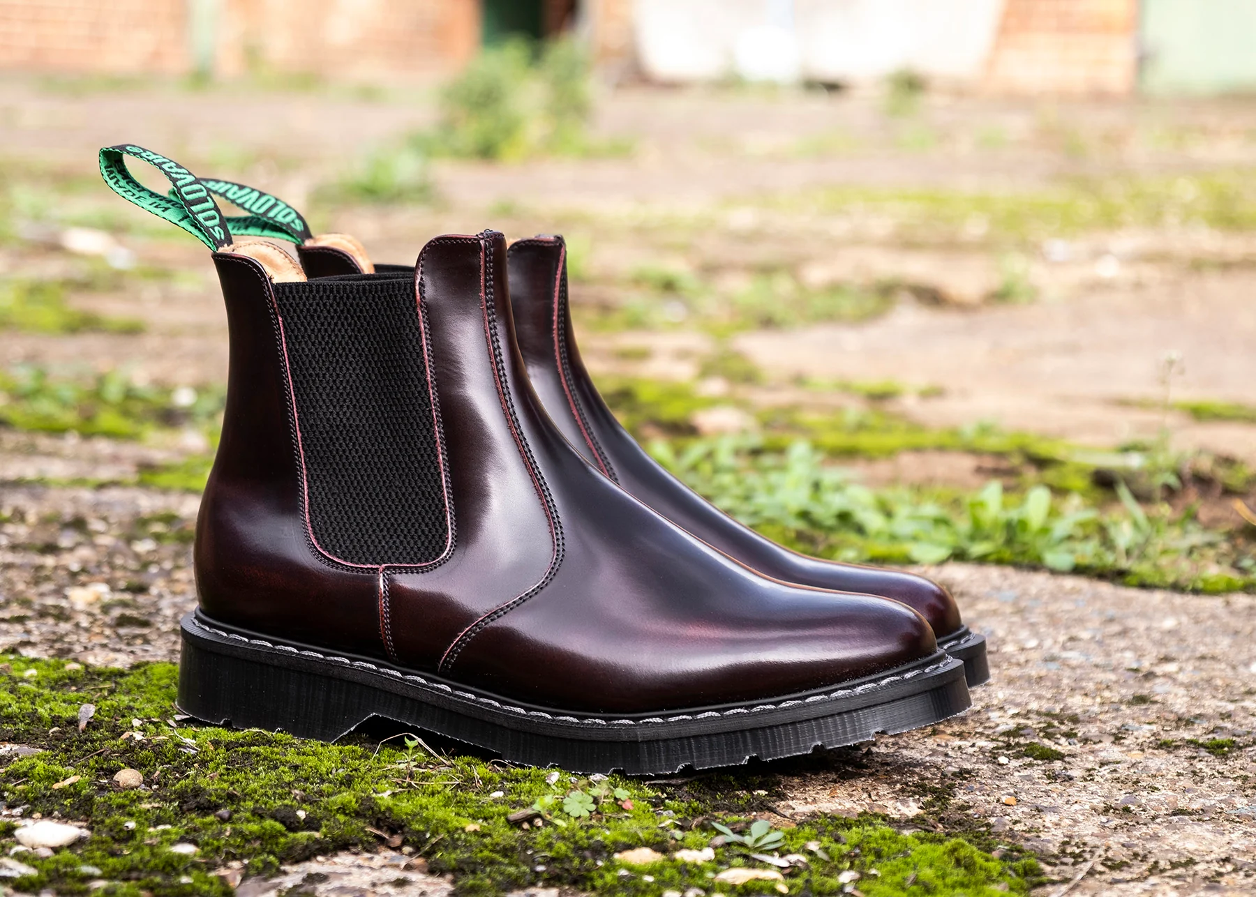 Burgundy Rub-Off Dealer Boot - Image 4