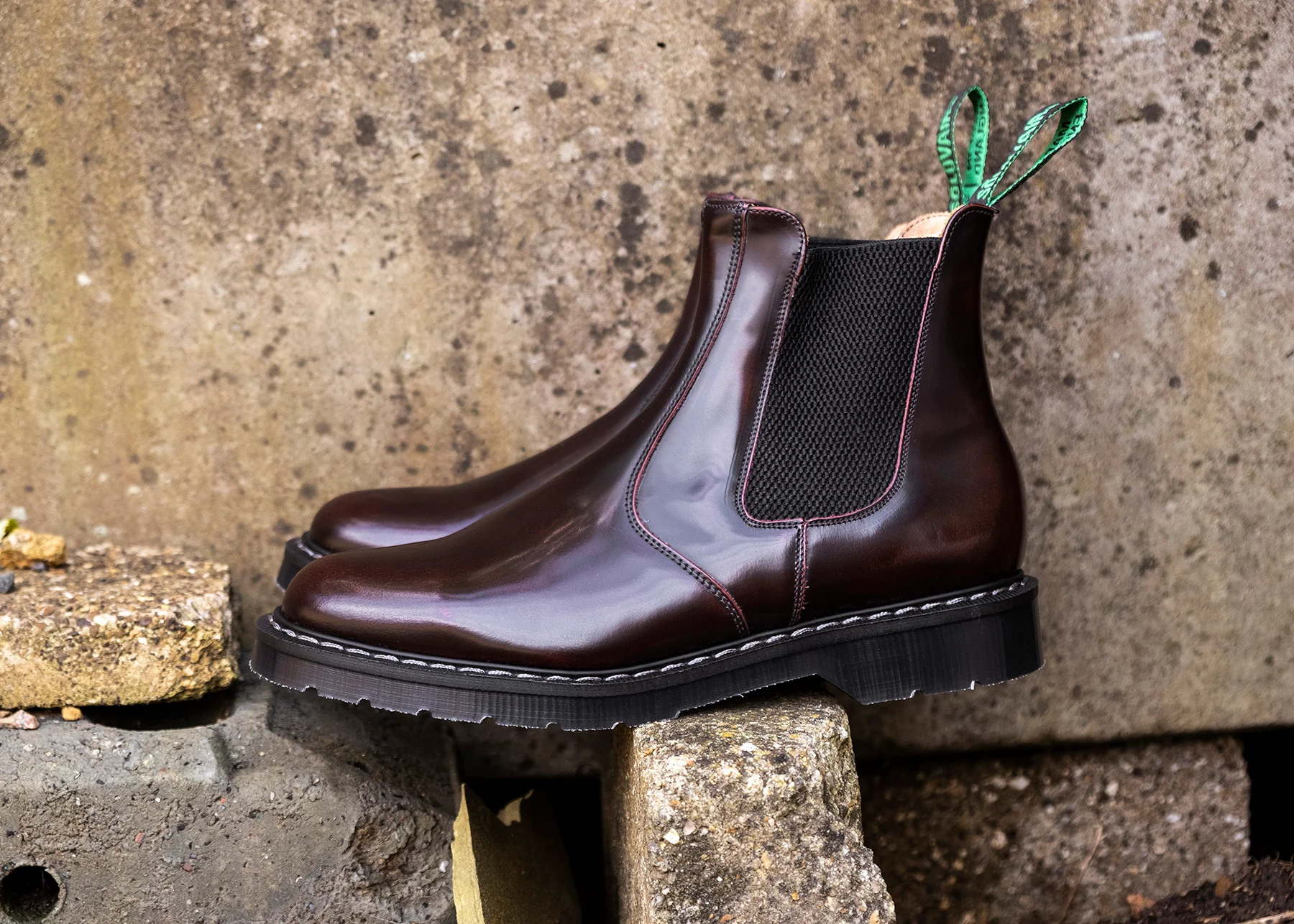 Burgundy Rub-Off Dealer Boot - Image 6