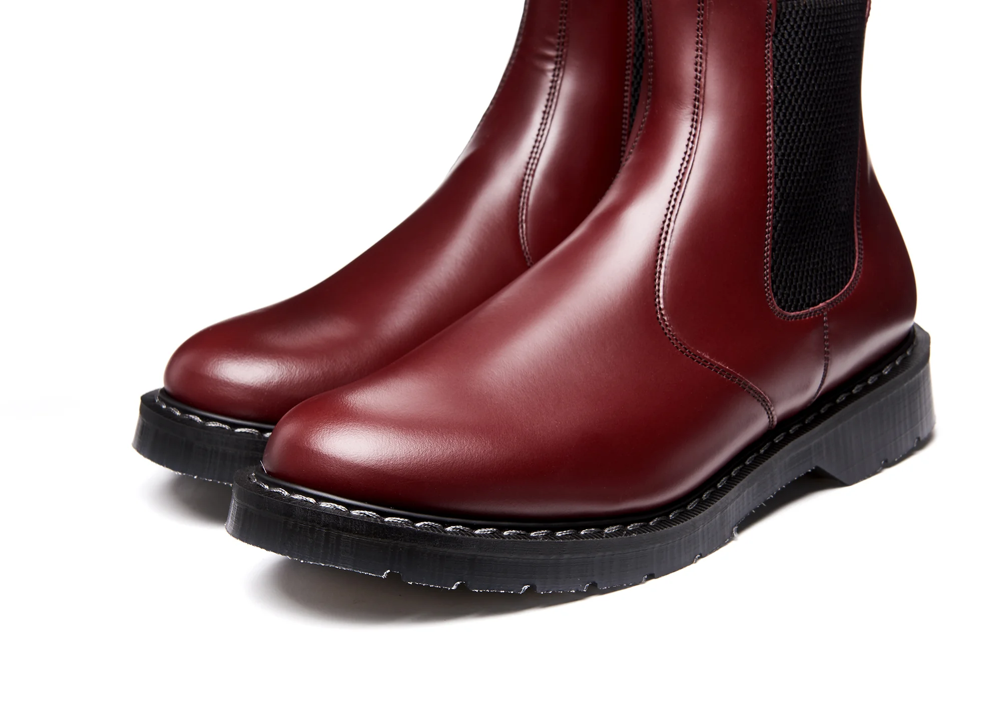 Oxblood Hi-Shine Dealer Boot - Image 3