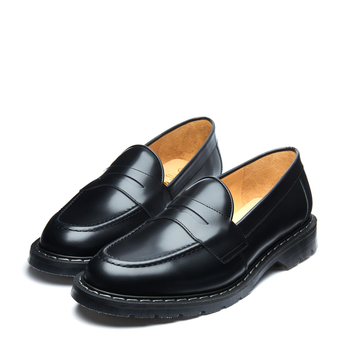 Black Hi-Shine Penny Loafer - Image 4