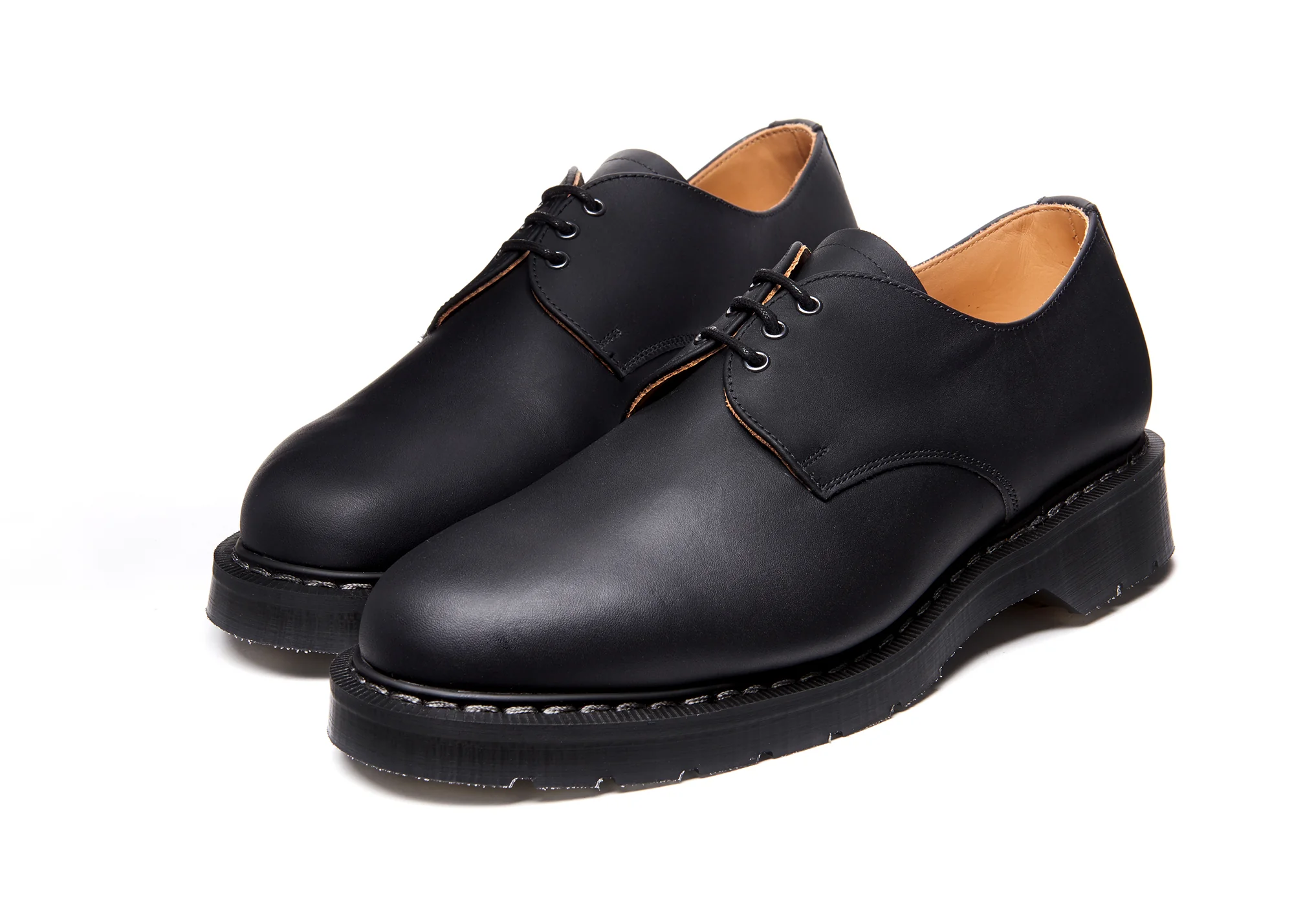 Black Greasy Gibson Shoe - Image 3