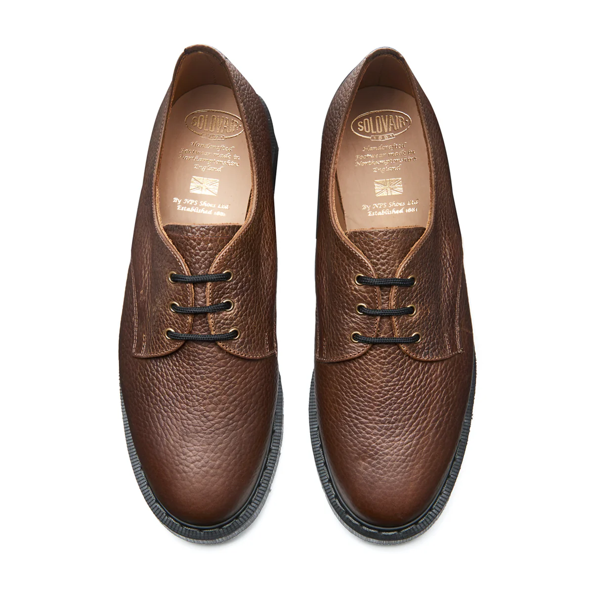 Gaucho Brown Grain Gibson Shoe - Image 4
