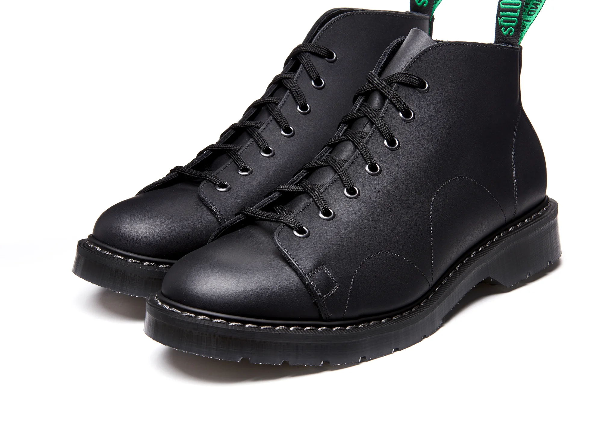 Black Greasy Monkey Boot - Image 3