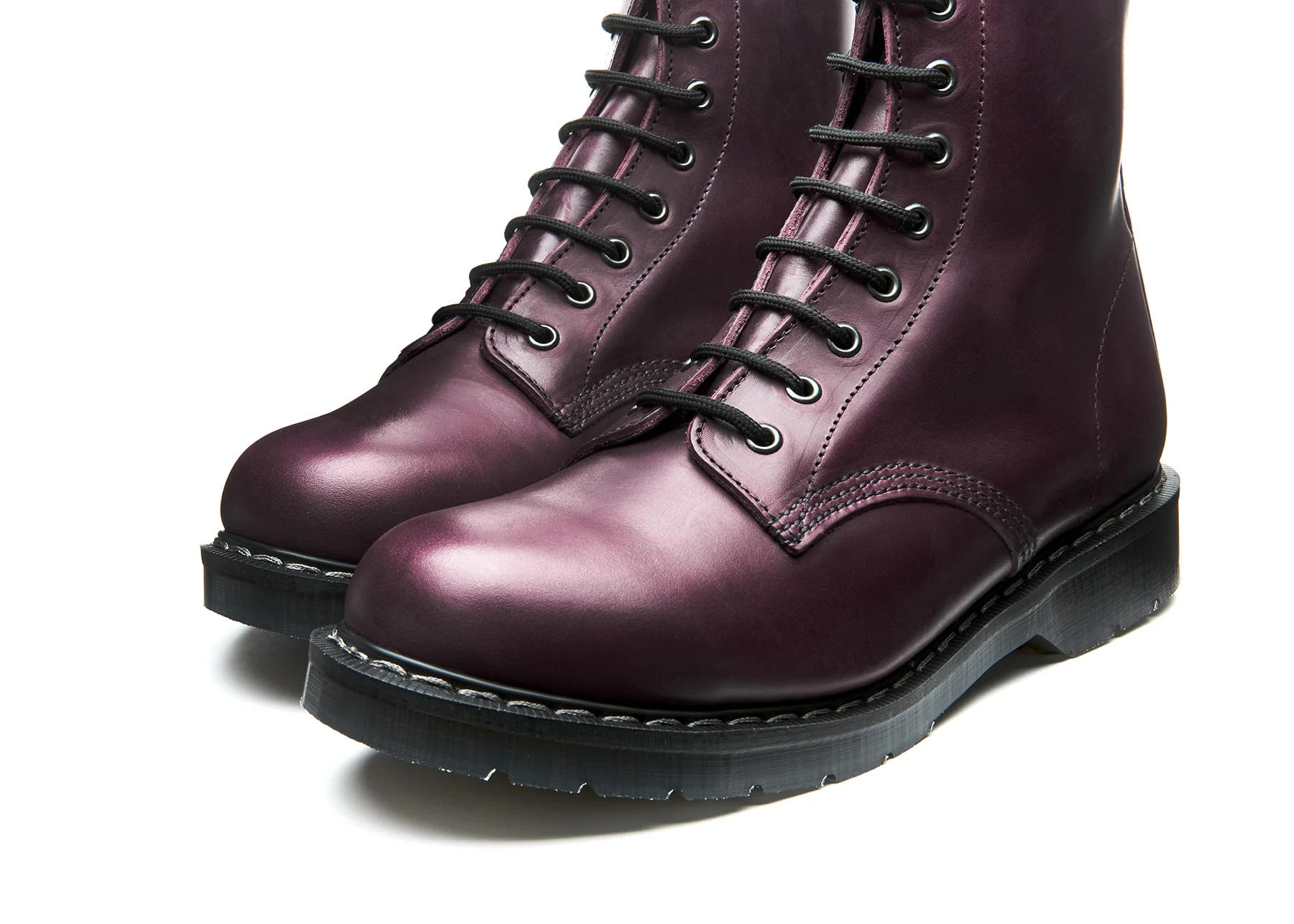 Burgundy Gaucho 8 Eye Derby Boot - Image 3
